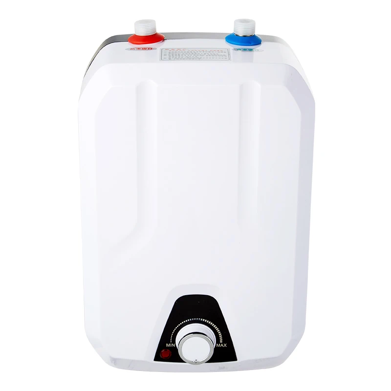 6L plastic kitchen square 1.5kw heating element small storage electric water heater boiler