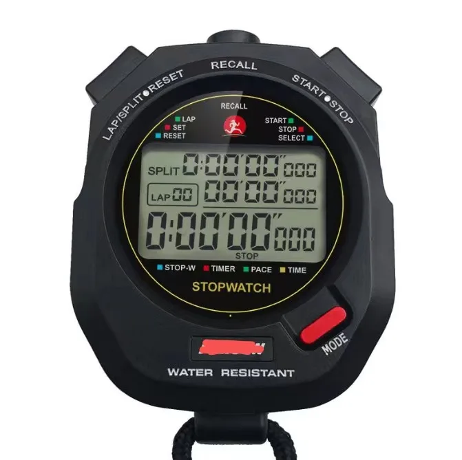 Portable Memory Professional Chronograph Digital Timer Counter Sports Stopwatch