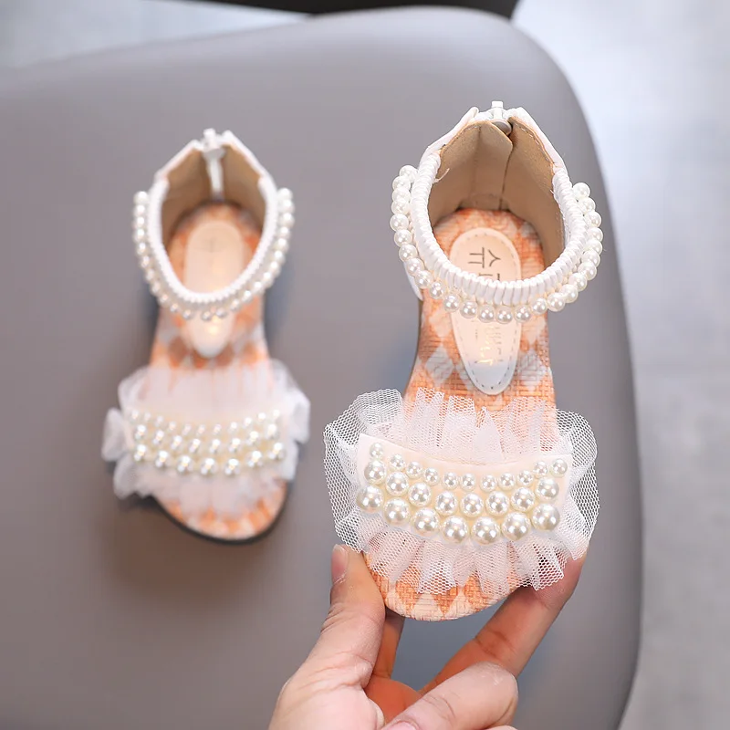 Baby princess girl shoes soft bottom non-slip toddler shoes baby moccasins