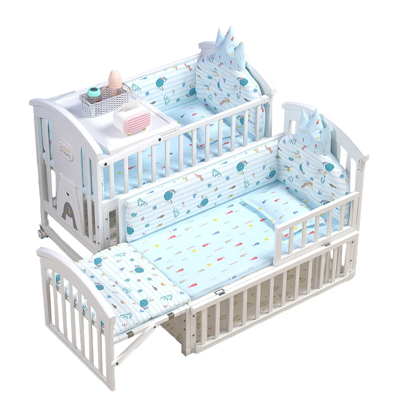 New Swing Baby Cribs Free Sample Baby Furniture Kids Cot Bed