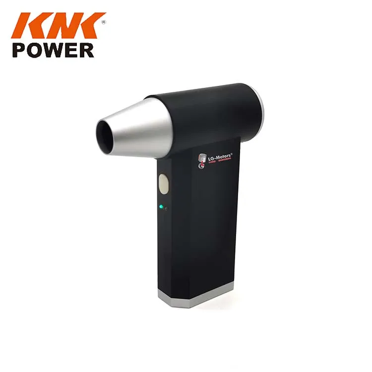 4.0Ah Large Capacity 4 Stage Wind Speed Adjustment Mini Jet Blower Electric Turbo Fan With Light Brushless Motor