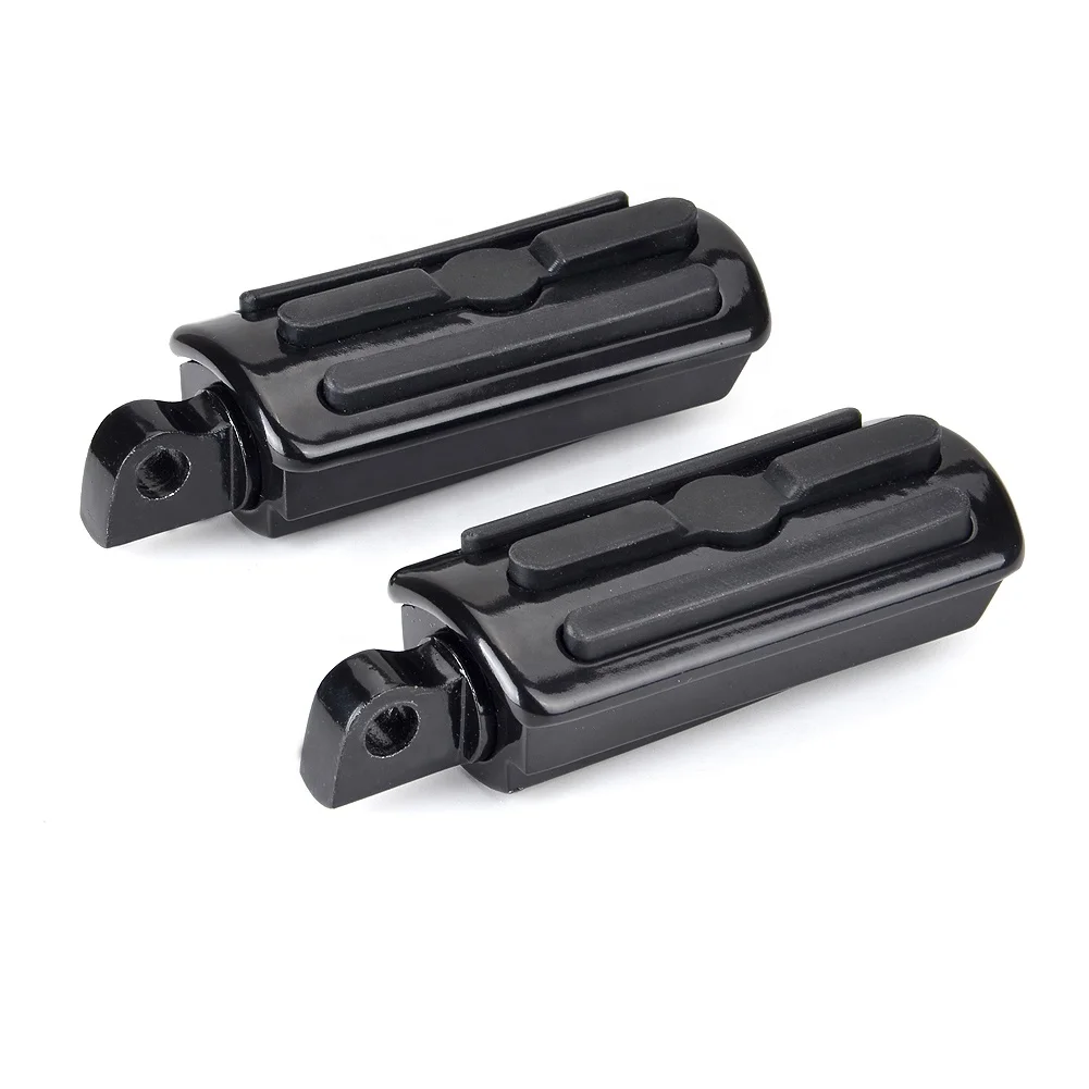 Universal 10mm Motorcycle Highway Pegs Foot Pegs Foot Rest Fits For Harley Models with Male Mount-style Foot Pegs Supports