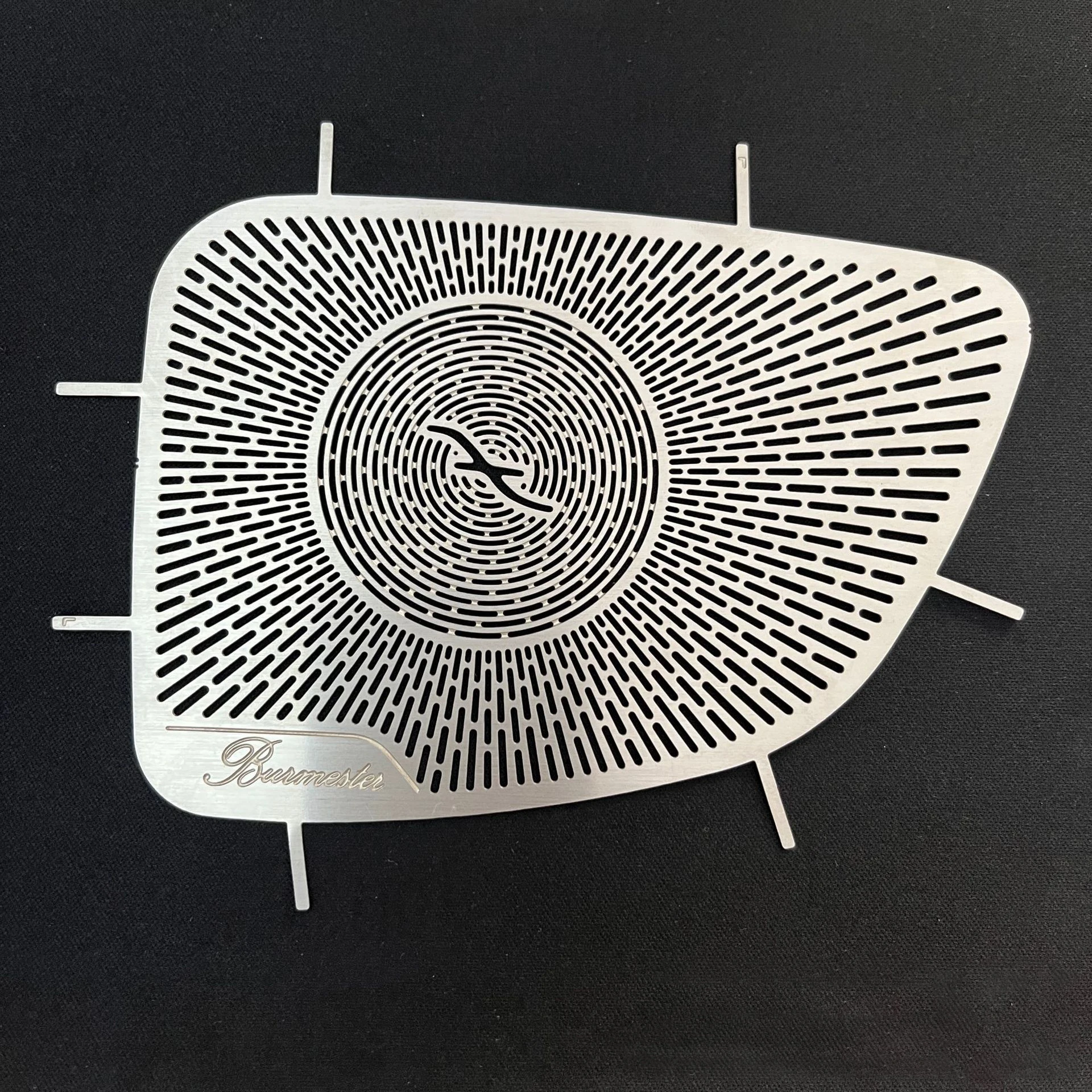 Custom Car Speaker Cover Etching Stainless Steel Speaker Grill Cover