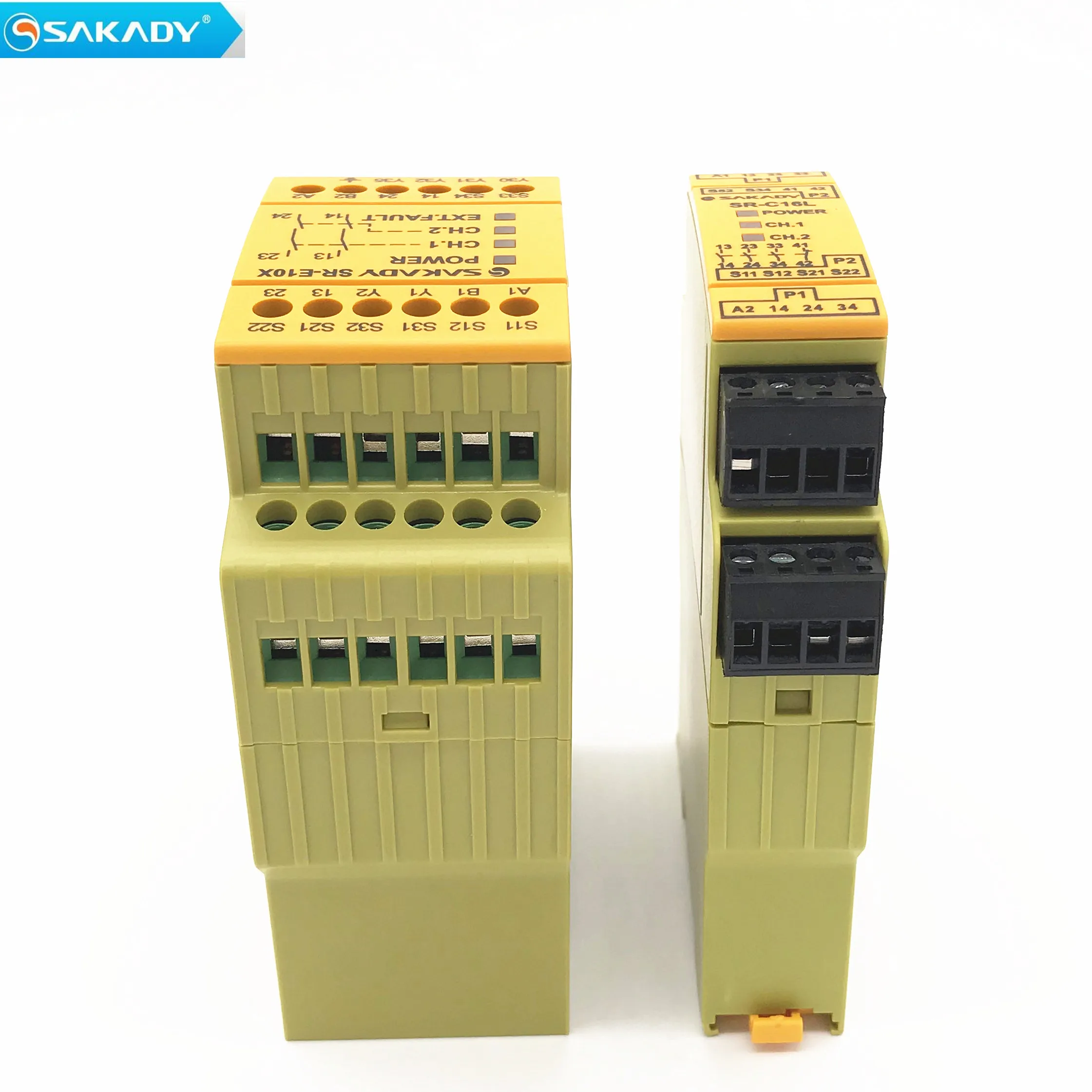 Factory Price 24VDC 3 n/o 1 n/c Safety Relay