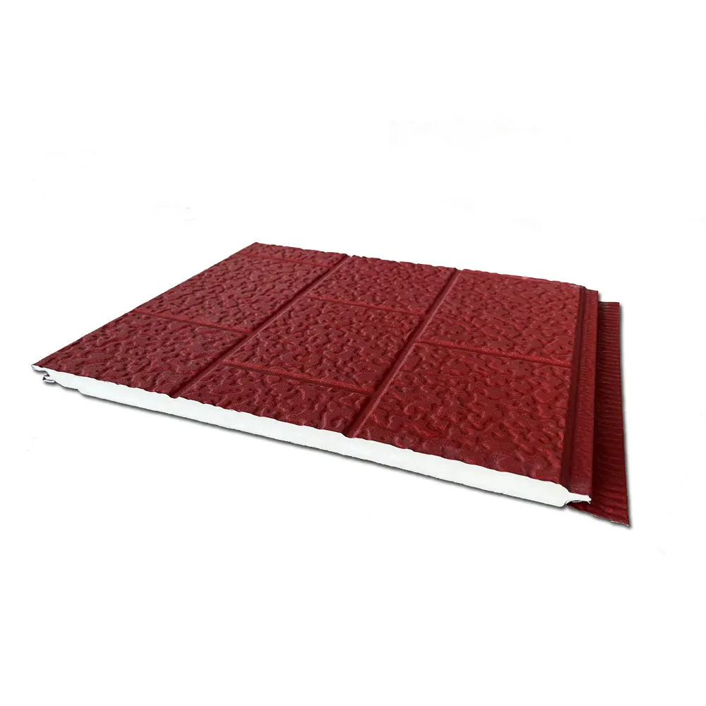 Factory price PU polyurethane sandwich wall panel exterior wall decoration panels fireproof insulation metal sheet