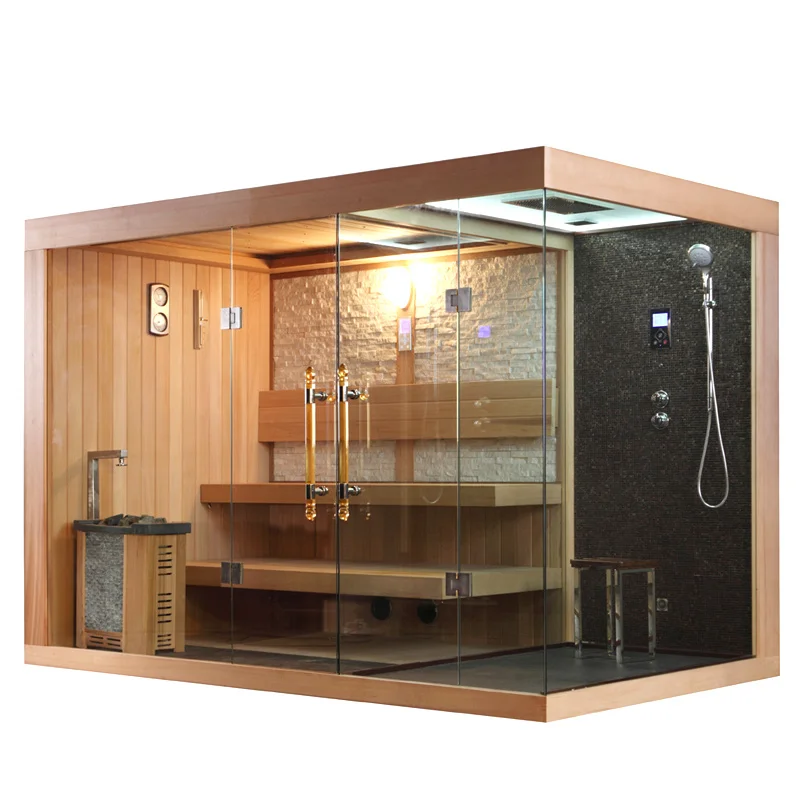 Hot Selling Steam Shower Sauna Combination Far Infrared Sauna  Factory Direct Wholesale