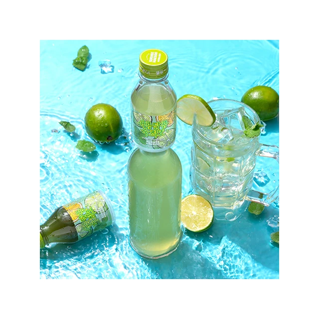 Refreshing Mojito Soju Cocktail Healty drinks Fruit beverage Hangover Cure Fruity Sweet Liquor Friends Party Somaek Inspired
