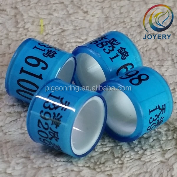 High quality european countries clubs plastic pigeon rings new model pigeon ring