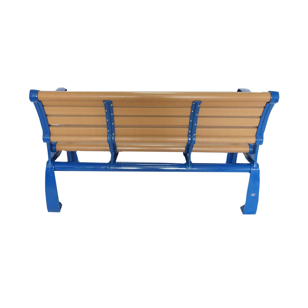 
Factory Price rain-proof Outdoor WPC/HDPE composite plastic wood public park bench 