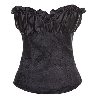 European and American court corset plus long span spanx shapewear jacket steel waist waist shrink color Ding slimming clothes