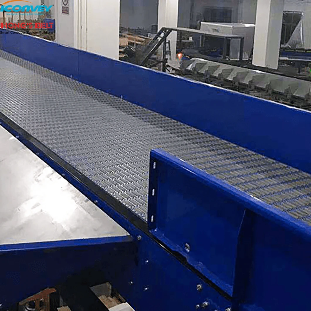 Hongsbelt Conveyor Plastic Belt With Roller Top For Heavy Duty Sorting Conveyor