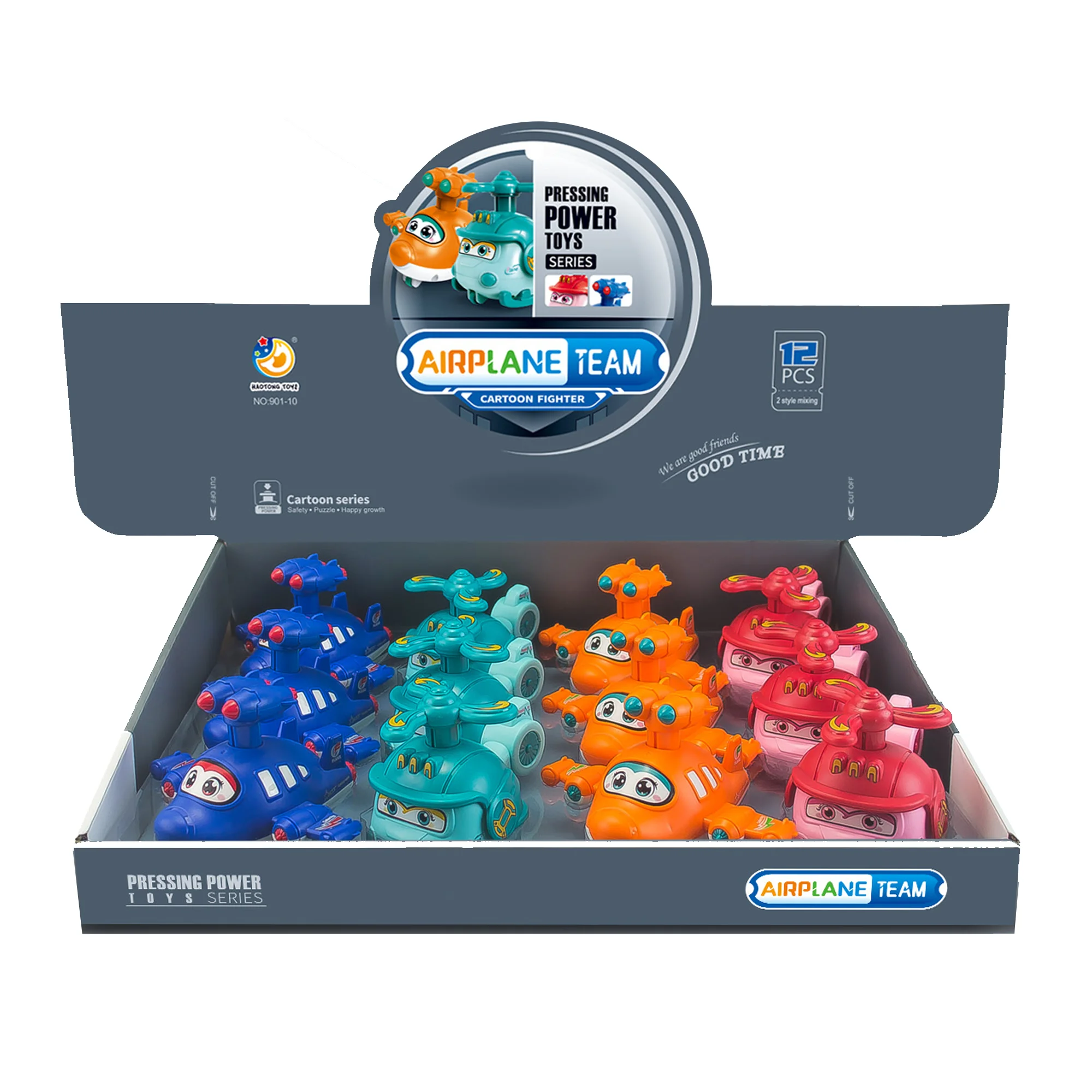 Hot selling police cars in China, versatile cartoon engineering vehicles, airplanes, crabs, etc