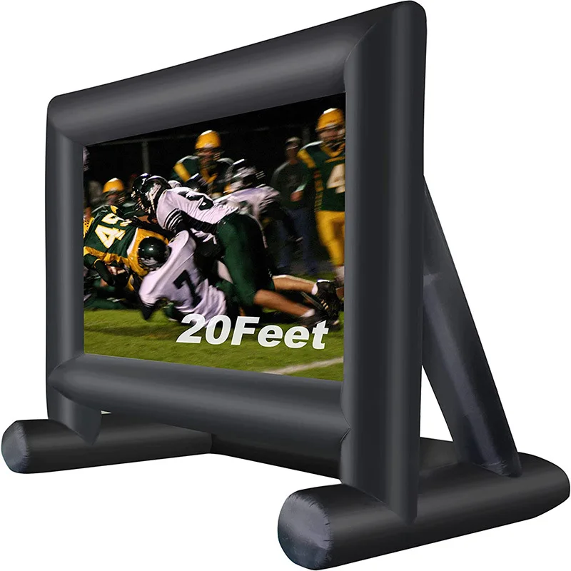 Funny Inflatable Cinema Screen Inflatable Movie Screen Inflatable Advertising Projector For Selling