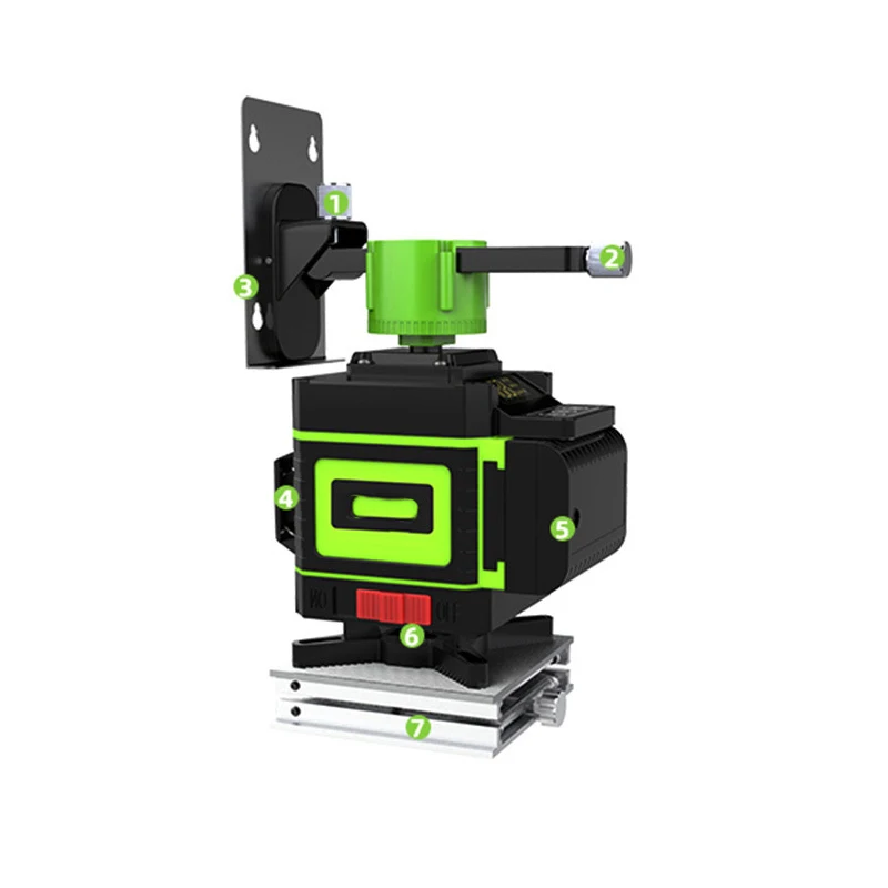 50 Ft Cross Line Picture Hanging Wall Writing Painting Home Renovation Floor Tile Leveler Beam Tool Self Leveling Laser Level