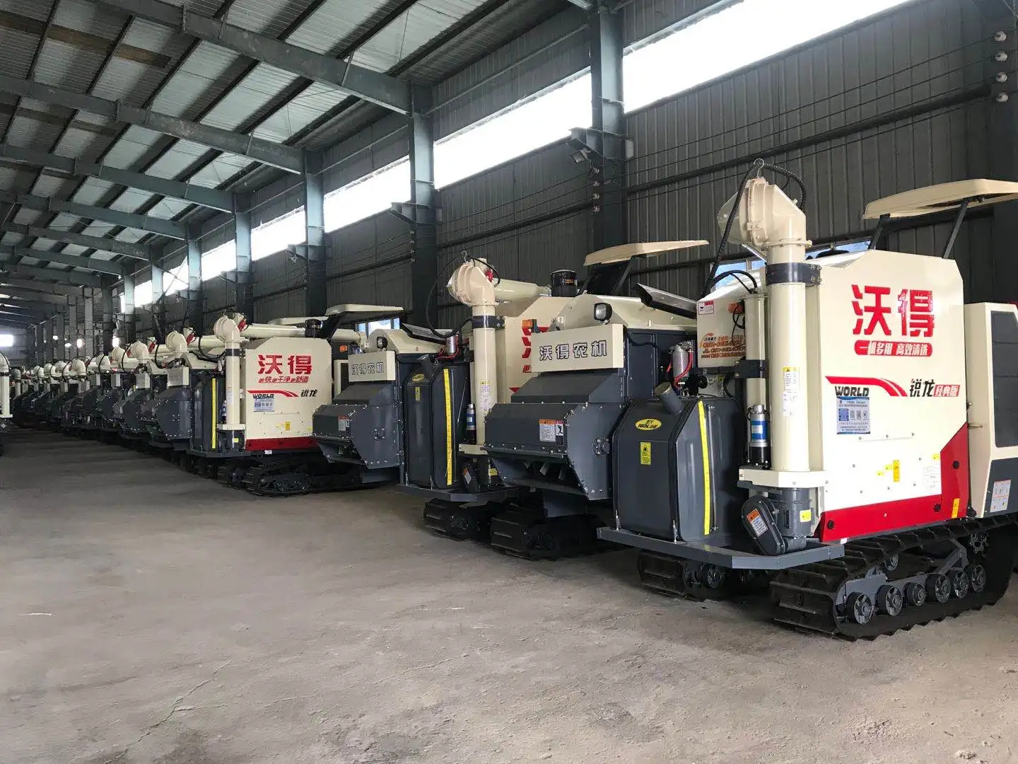 
Second price width of cutting table 1720m Kubota 888 crawler rice harvester 