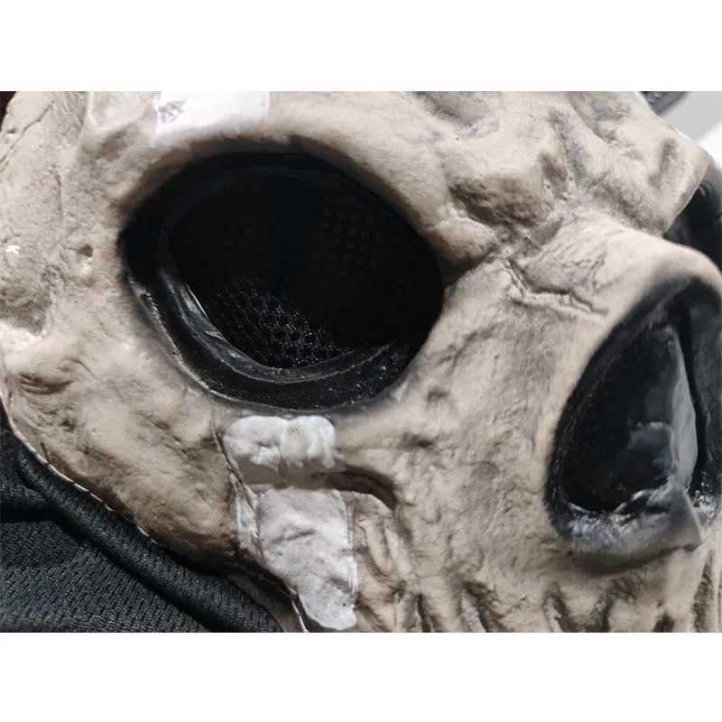 Customizable Halloween Call of Duty Ghost Costume Scary Demon Screaming Ghost Latex Mask Carnival Shape Face Mask