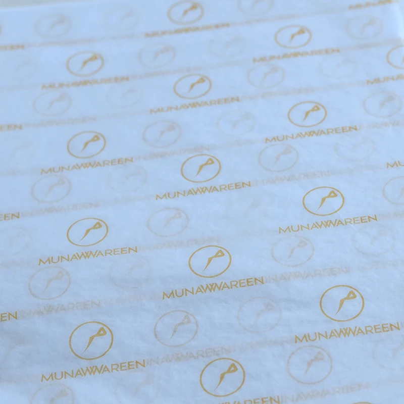 custom printed logo white gift tissue paper biodegradable clothes shoes wrapping tissue packing wrapping paper