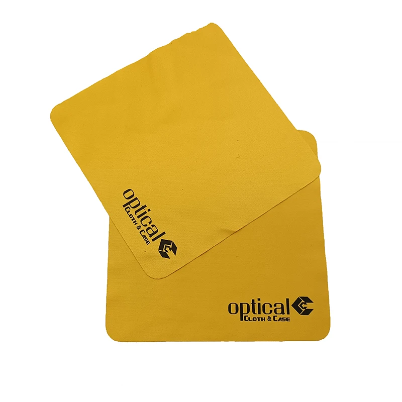 2024 Hot Sale Custom Logo Silk Screen Printing Eyeglasses Microfiber Glass Cleaning Cloth