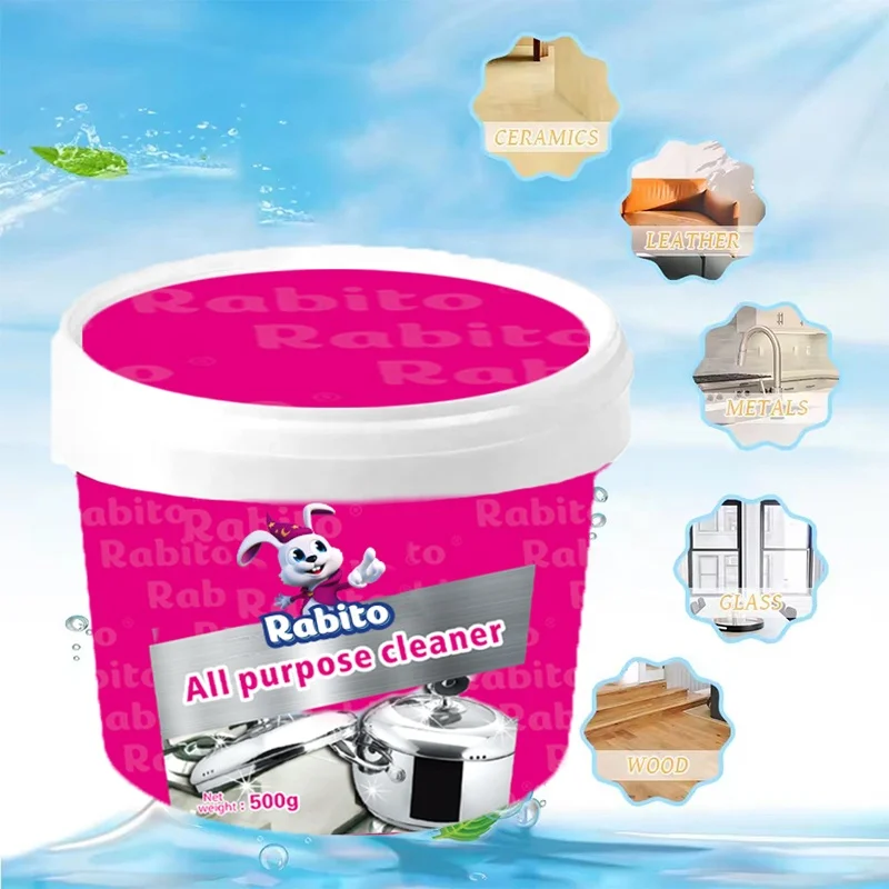 Eco Friendly Multi Purpose Cleaning Paste Oven Cookware Cleaner Multi Surface Magic Stain Remover All Purpose Cleaning Paste