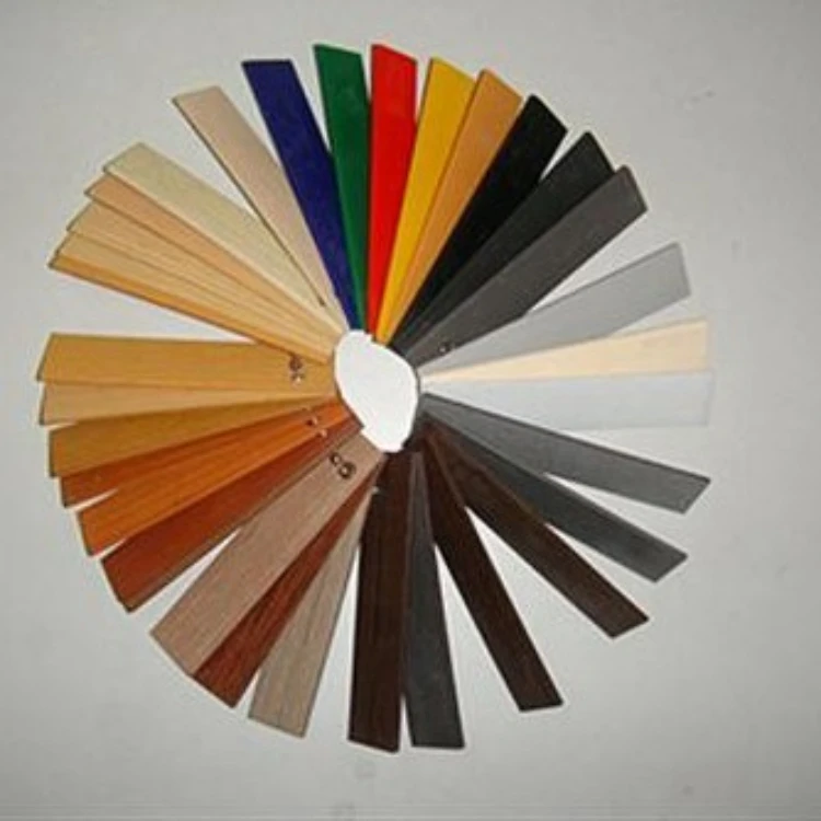 Pvc Edge Banding Mdf Tapes Wood Grain Furniture Accessory 0.45*22mm