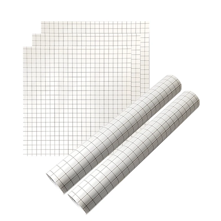 Factory Wholesale Clear Easy to Transfer No glue Self Adhesive Vinyl Sticker Adhesive Tape PVC Transfer Film