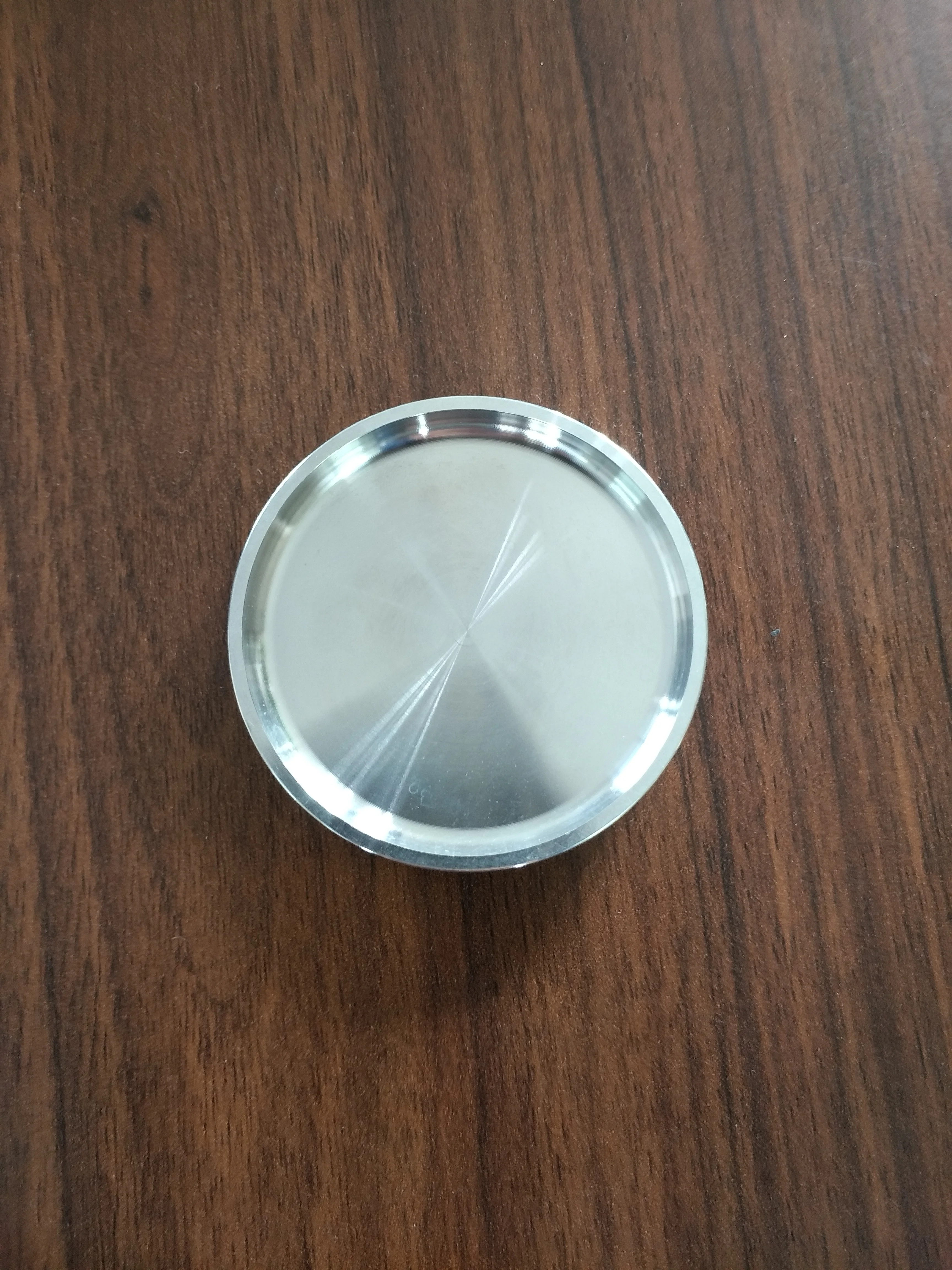 Food Grade sanitary end cover stainless steel blind cover/blank cover