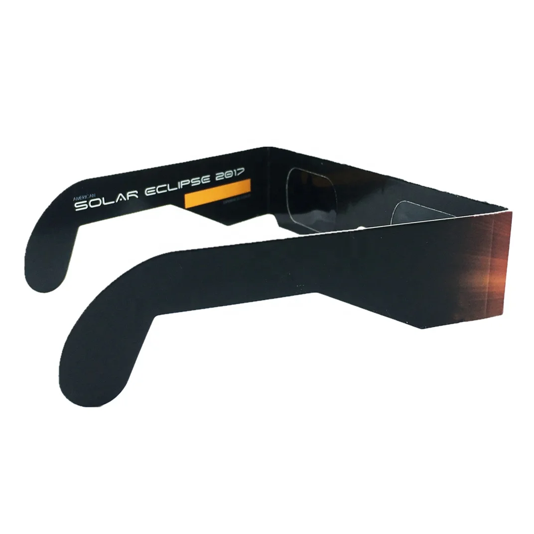 CE and ISO Certified Direct Sun Viewing Premium Total Solar Eclipse Glasses For Promotion