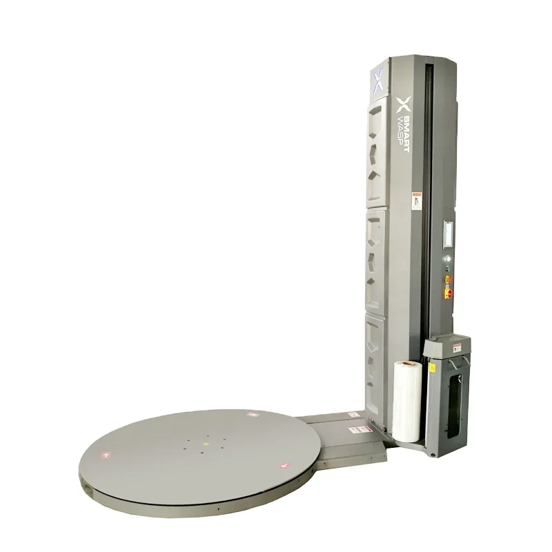 Умная васп усовершенствованная растягивающаяся упаковочная машина растягивающаяся оберточная машина с автоматической режущей пленкой SIEMENS система управления безопасным устройством