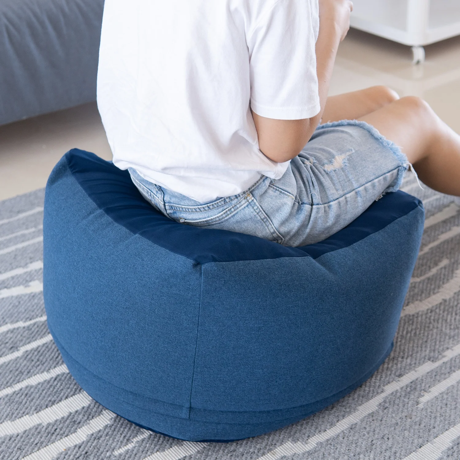 Оптовая продажа, Кресло-мешок на заказ, диваны для гостиной, производитель OEM, ленивый диван для отдыха, Amazon, горячая Распродажа, кресла-мешок, оптом