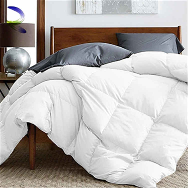Популярные заполненные утка вниз/перо одеяло king size