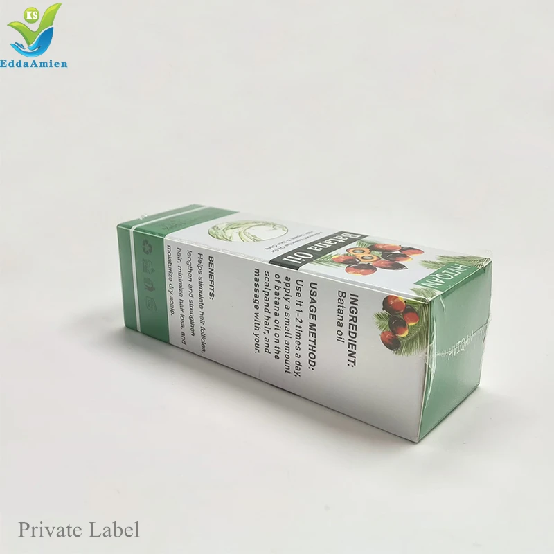 New Arrival Cold Press 100% Natural Hair Essential Bantana Oil Growth Enhances Hair Skin Radiance Batana Oil Organic
