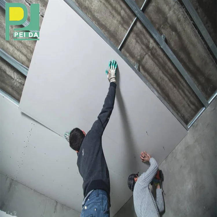 China Hot Sale Best  Price Suspended Ceiling Gypsum Board 1220X2440X12 MM