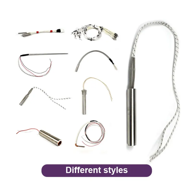 BRIGHT Customized Tube 380V 100W Industrial Stainless Steel Electric Heating Element Cartridge Heaters