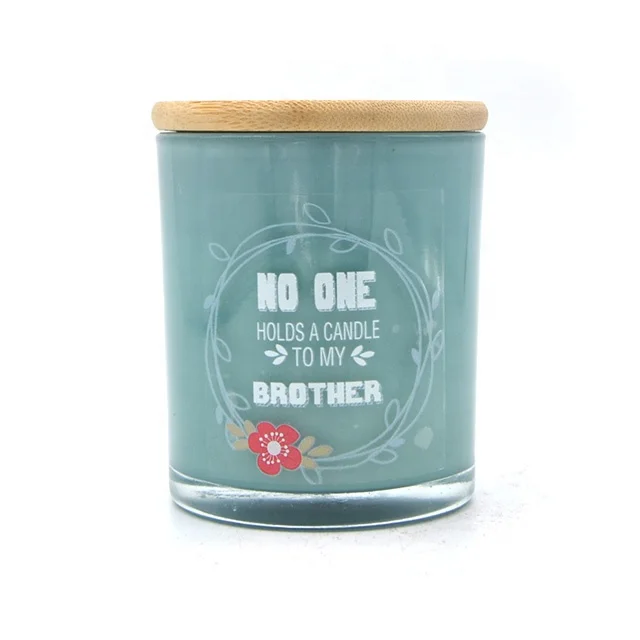 LA07P Private Label  8OZ Custom Logo Smokeless Organic Natural Aromatherapy Soy Wax Scented Candles