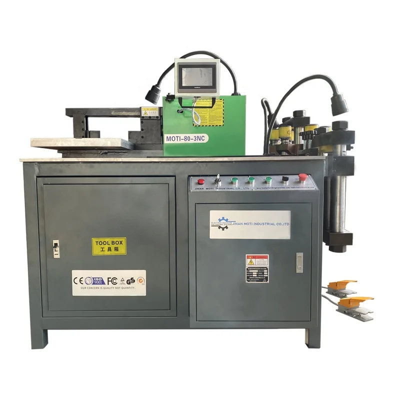 Multifunction Hydraulic Bus Bar Bending Punching Copper Busbar Processing  Machine