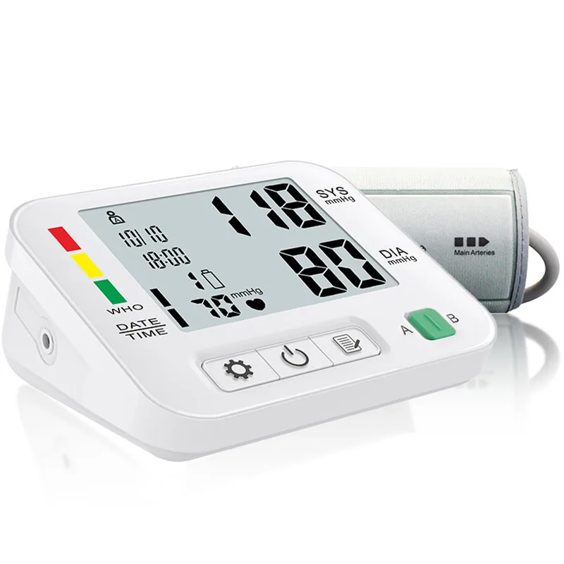 AXD OEM Factory CE ISO Approved Hospital Digital Sphygmomanometer BP Testing Machine Electronic Upper Arm Blood Pressure Monitor
