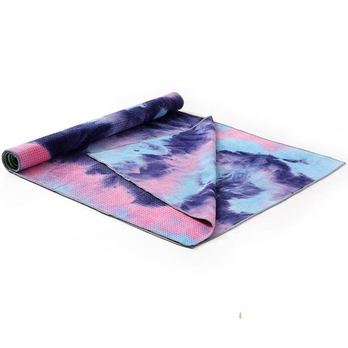 Amazon hot selling microfiber yoga sports towel for yoga sports