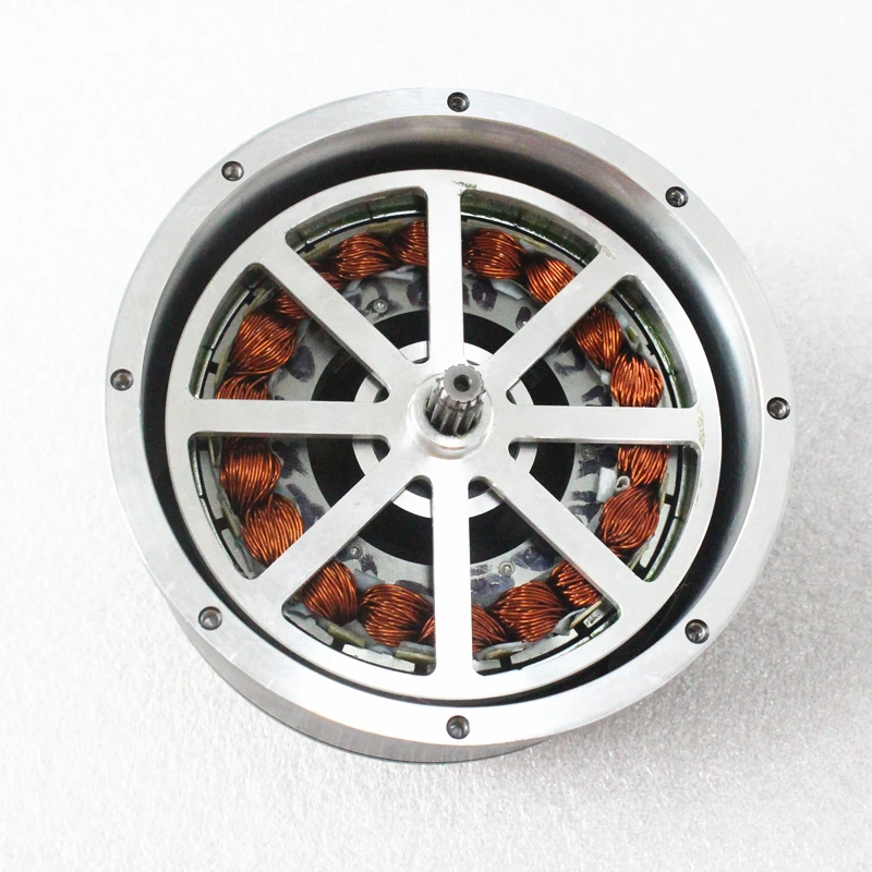 Customized big high low speed DC Brushless  Motor For autonomous driving