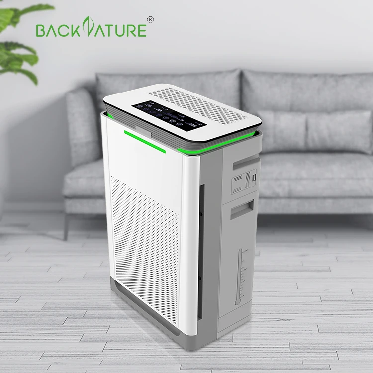 OEM 3-in-1 Smart Home Air Purifier with  Electrostatic Filters HEPA Filter and UV for Household  1 Year Warranty