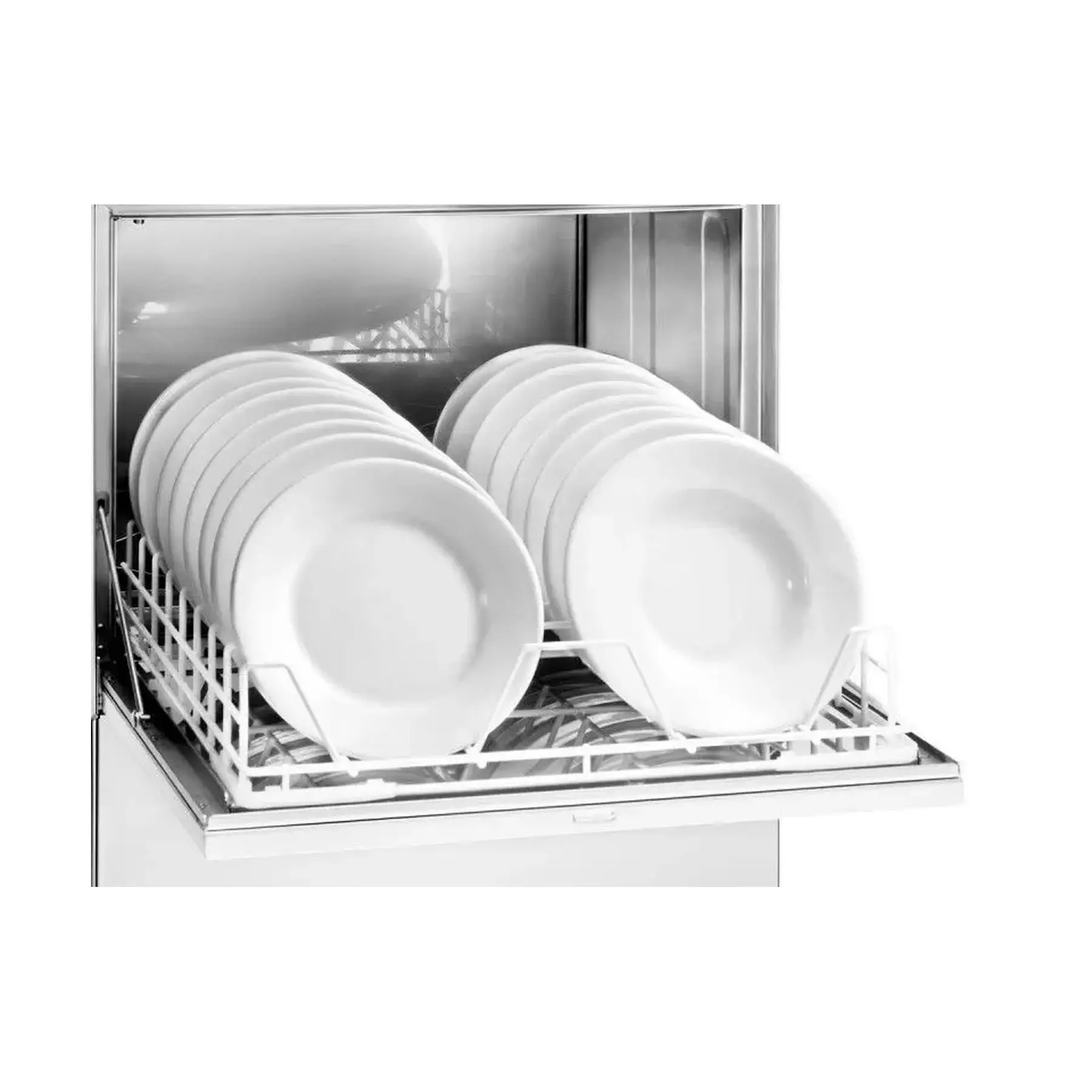 Heavy-Duty Stainless Dishwasher - BASIC BE 50 With Double Door - For Efficient Commercial Cleaning