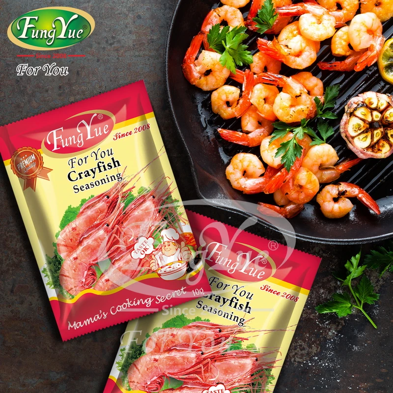 OEM Seafood Powder 10g Taste Sachet Shrimp Health Seasoning Powder