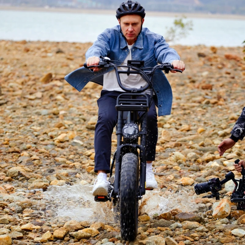 OUXI Q8 aluminum fat bike 48V battery no welding point ready storage in Holland warehouse and USA warehouse