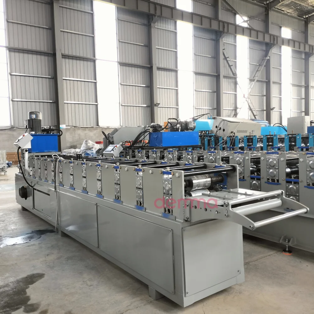 Steel Plate  Metal Palisade Fence Roll Forming Making Machine