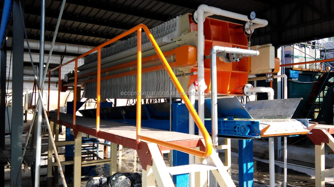 Plate And Frame Filter Press Filter Press Price Wastewater Filter Press for Wastewater Treatment
