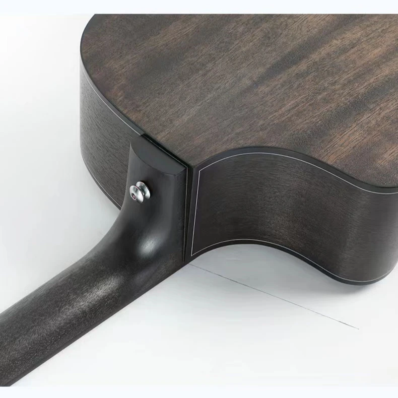 Низкая цена от производителя акустическая гитара с насыщенной текстурой древесины и звуковым резонансом