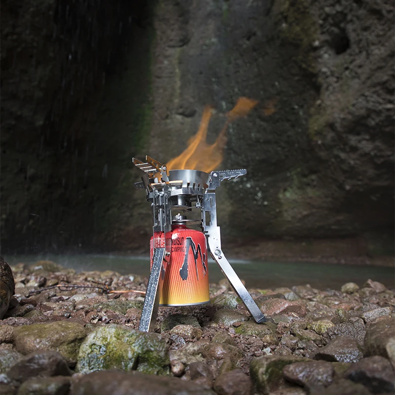 Bulin BL100-B16-A New Trend Product Compact Camping Stove Hiking Stainless Steel Camping Gas Stove