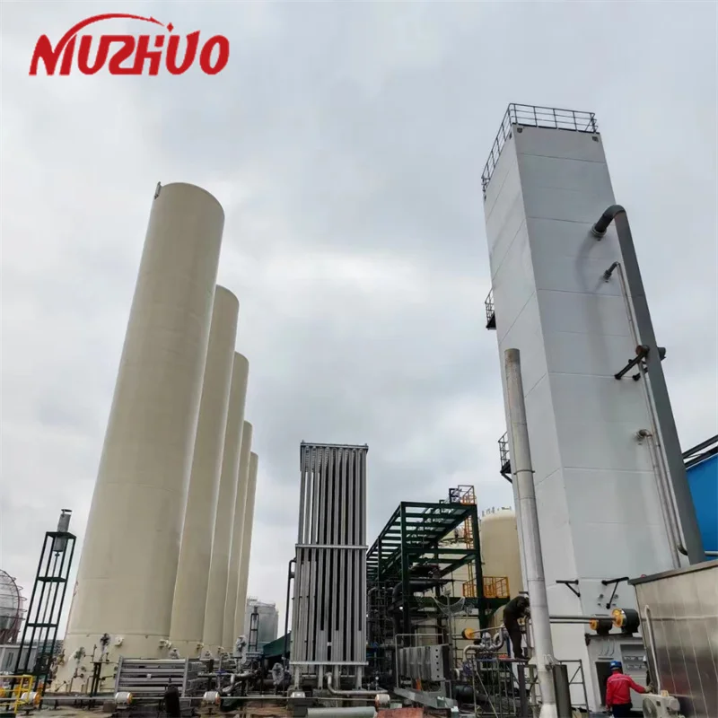 NUZHUO Long Service Life Cryogenic Oxygen Nitrogen Ar Production Plant Liquid Oxygen Separation Unit