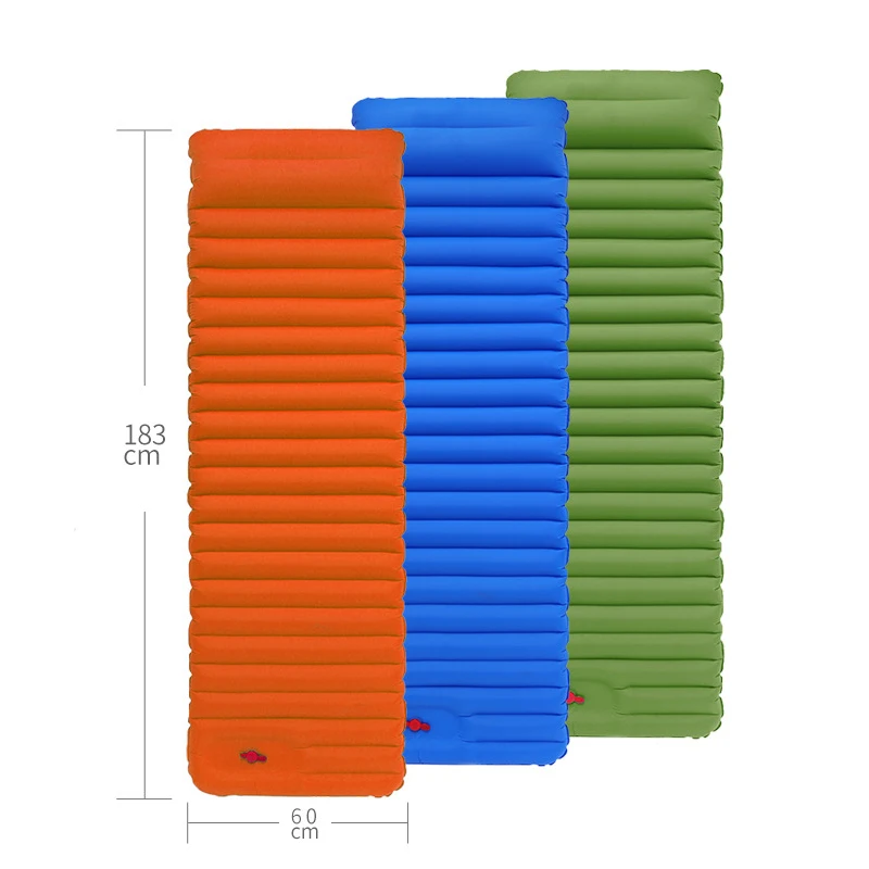 Wholesale Thickened Camping Inflatable Ultralight Sleeping Pad Air Sleeping Mat for Hiking,Backpacking,Hammock,Tent