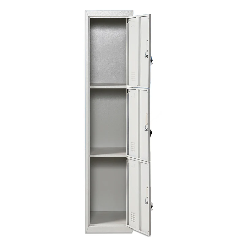 KD Powder Coating Steel 3 Door Godrej Almirah Military Closet