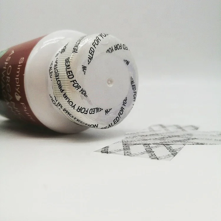 shrink wrap labels / shrink capsule for vitamin plastic bottle